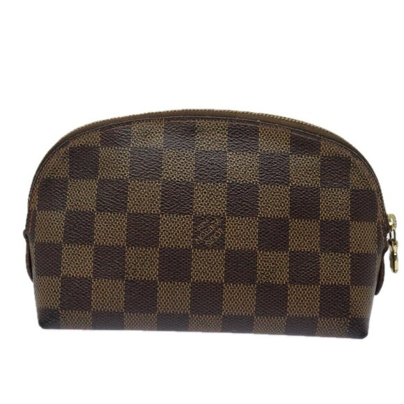 LOUIS VUITTON Damier Ebene Pochette Cosmetic PM Pouch - Picture 2 of 15